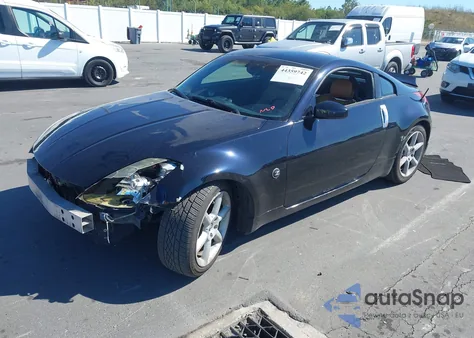 2003 Nissan 350Z Touring z USA, uszkodzony, nr VIN JN1AZ34E53T002432